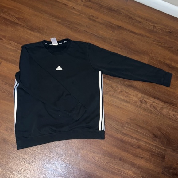 adidas Essentials Men's 3-Stripes Sweatshirt - Picture 3 of 8